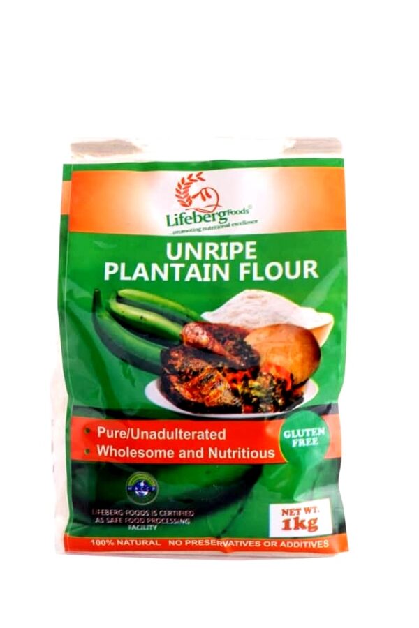 Lifeberg Unripe Plantain Flour